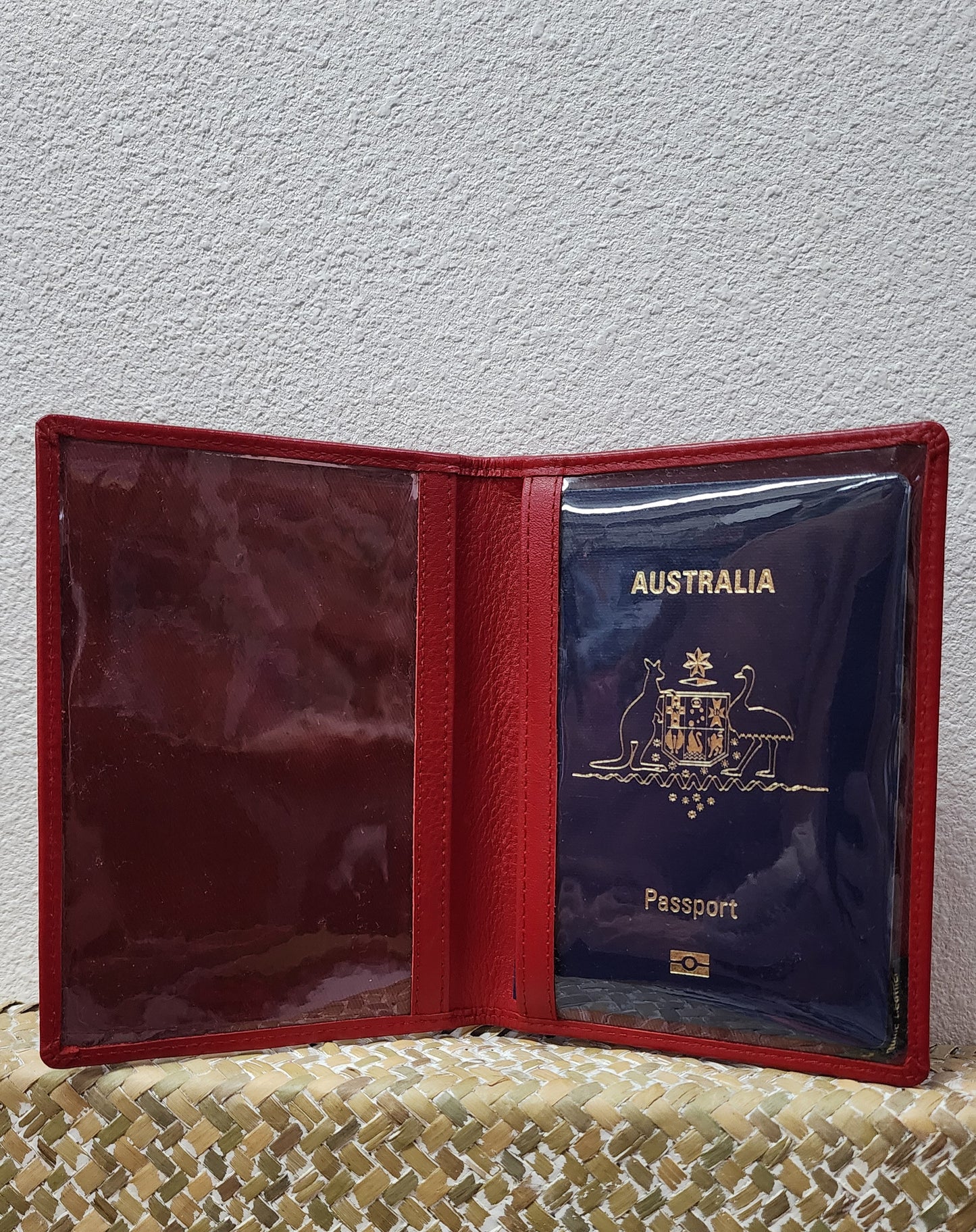 Passport cover-Red