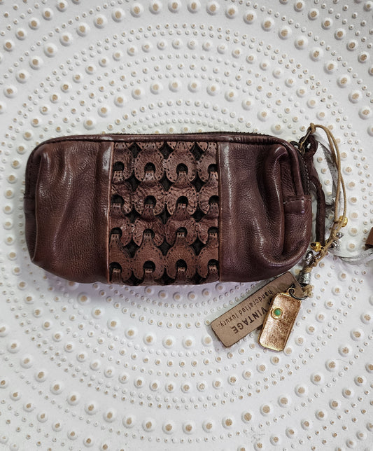 Leather Pouch- Brown