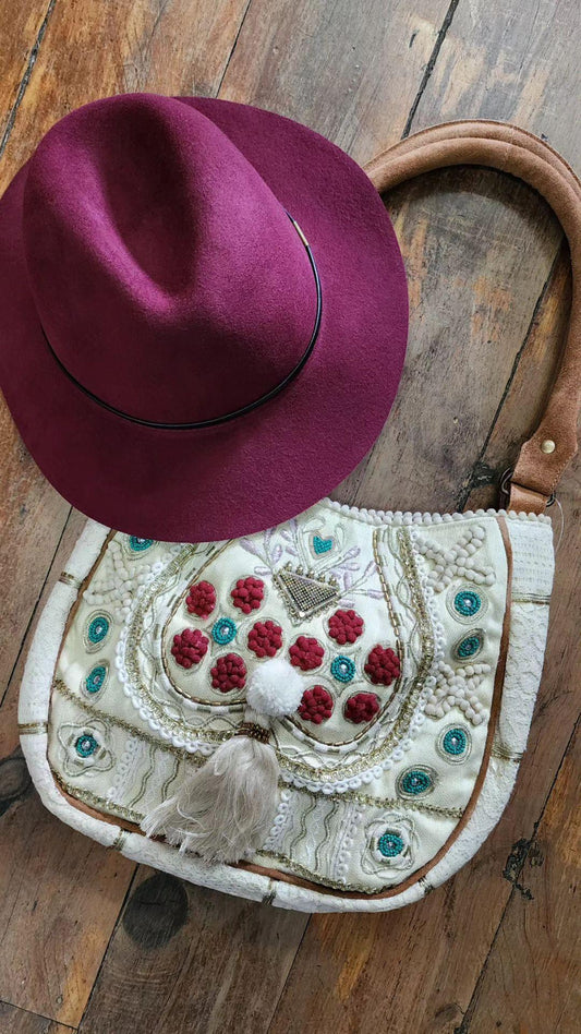 Beaded handbag