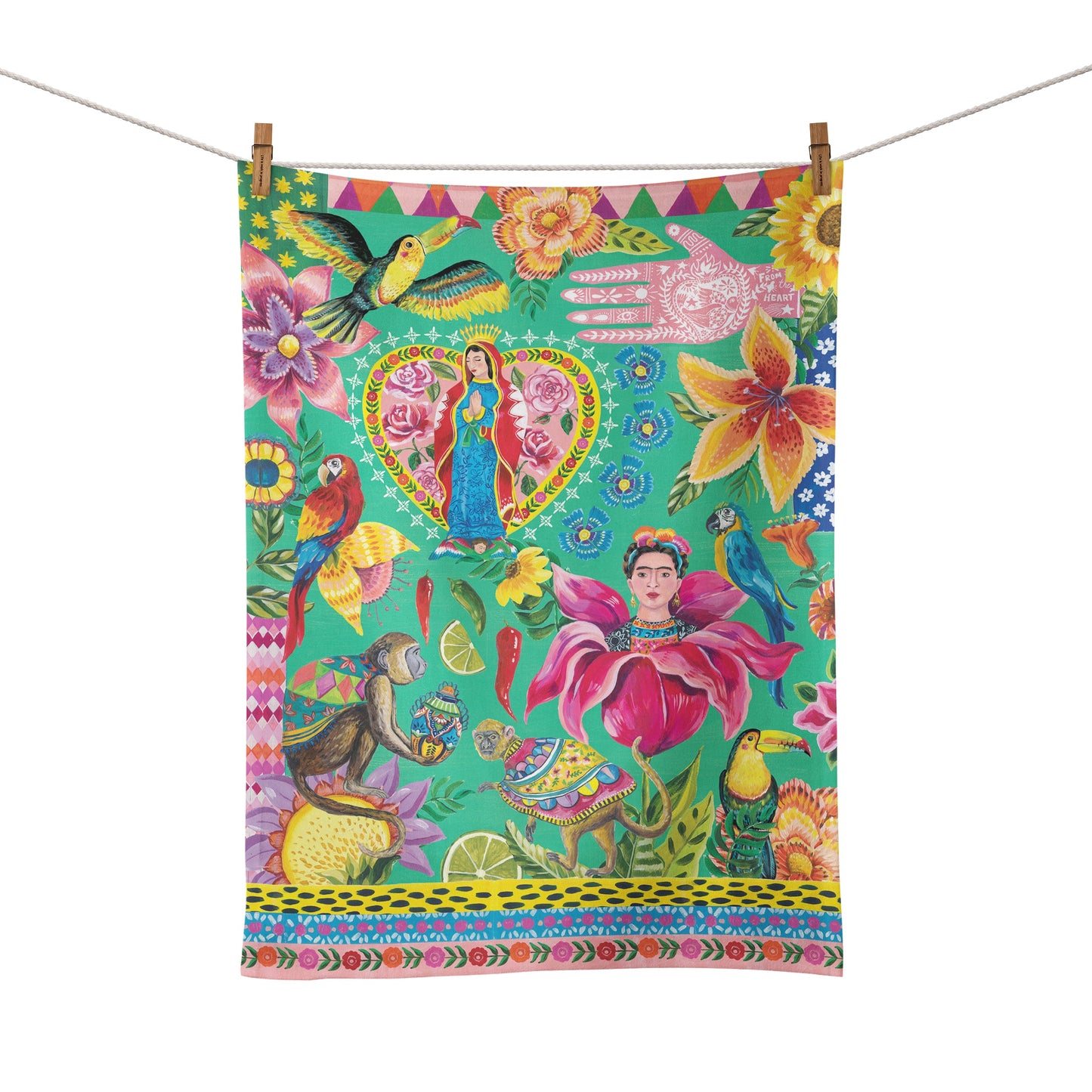 La La Land tea towel-Frida