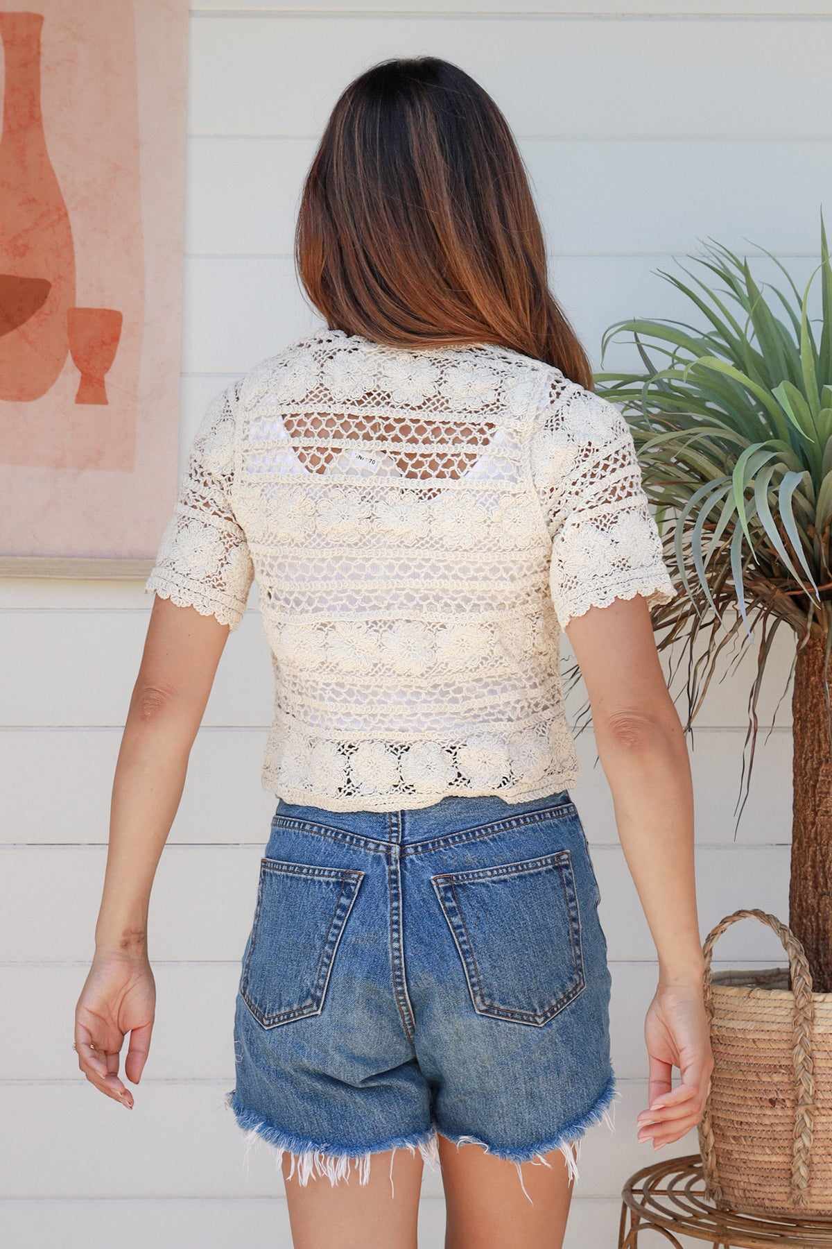 Sophia crochet top